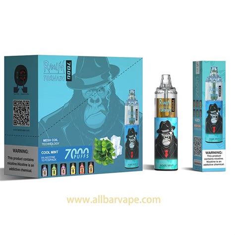 چین سفارشی سازی شده RandM Tornado 7000 Puffs Manufacturers کارخانه