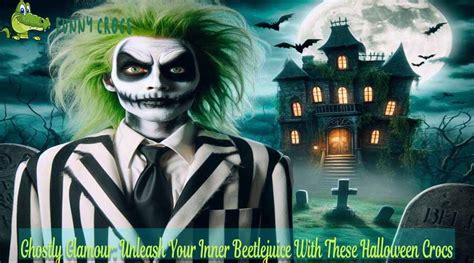 Ghostly Glamour Unleash Your Inner Beetlejuice With These Halloween