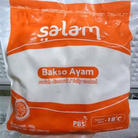 Jual Salam Bakso Ayam 500gr Shopee Indonesia