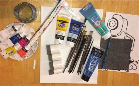 Canvas Painting Supplies - Step By Step Painting