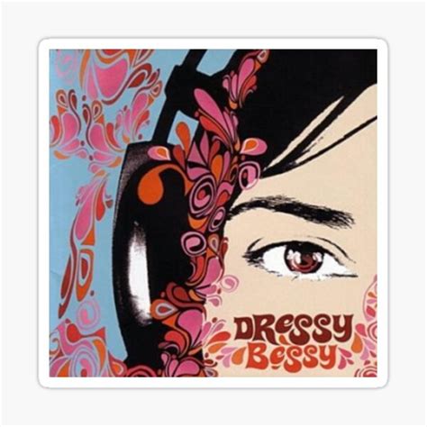 "Dressy Bessy - Album Cover ️" Sticker for Sale by Ourmoney | Redbubble