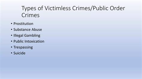 Women 2C Crime 2C And Criminal Justice 28Victimless Crimes 29 Pptx