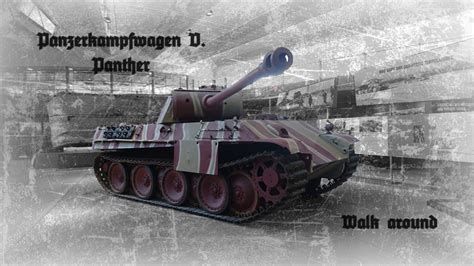 Panzer Kampfwagen V Panther Walk Around Tank Museum Bovington Uk