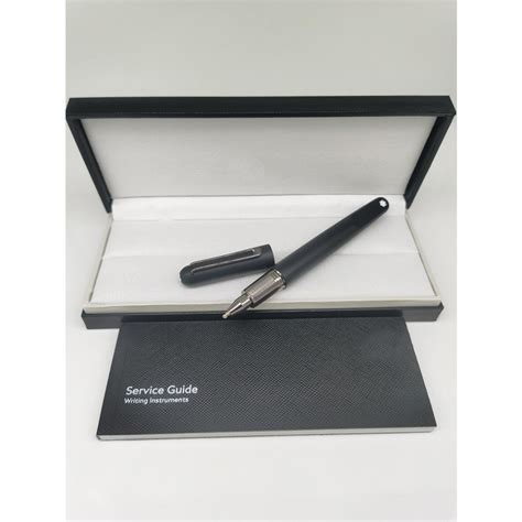 Luxury Mb Mont M Series Roller Pen Grind Arenaceous Black Color With