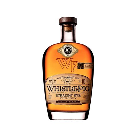 Lukas Liquor Superstore Lone Tree CO WHISTLE PIG 10YR RYE WHISKEY