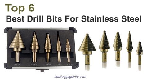 Best Drill Bits For Stainless Steel Top 6 Best Drill Bits For