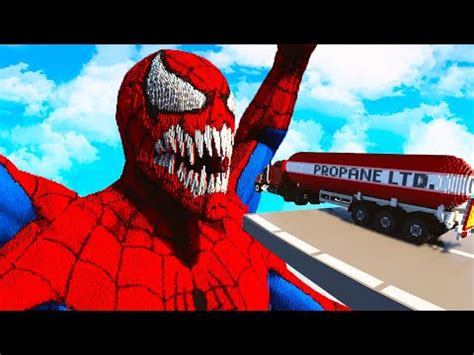 Cars Vs Spider Man Monster Teardown YouTube