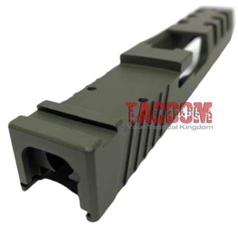 Rock Slide Usa Rs2 Rmr Cut Slide For Glock 19 Gen 3 Polymer 80 Pf940c Od Green Tacdom