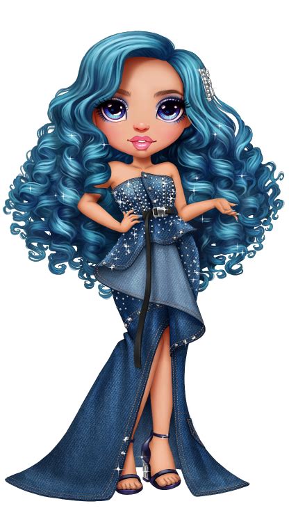 Skyler Bradshaw Gallery Rainbow Fashion Fashion Dolls Light Blue Hair