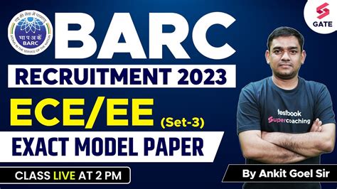 BARC Model Paper EE EC BARC Recruitment 2023 BARC EE Memory Based