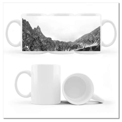 Kubek ceramiczny Foto Tatry Polskie góry Widok 330 ml ZeSmakiem