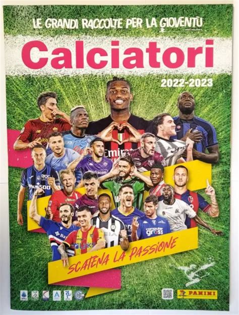 CALCIATORI 2022 2023 EMPTY Album Panini 6 62 PicClick UK