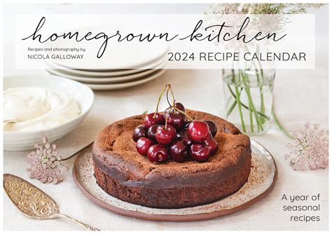 2025 Recipe Calendar - Dacia Erminia