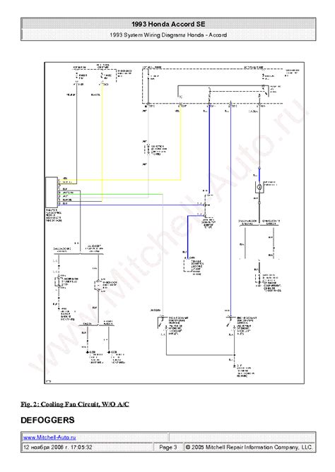 90 Honda Accord Wiring Diagrams