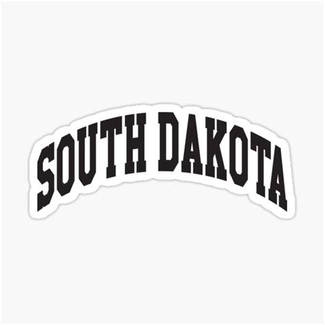 South Dakota Stickers Redbubble