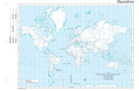 Block Mapa Triunfante T Of Planisferio Pol Comercial Suma