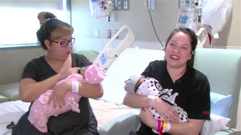 Twin Sisters Give Birth To Daughters On Same Day Fox 8 Cleveland Wjw