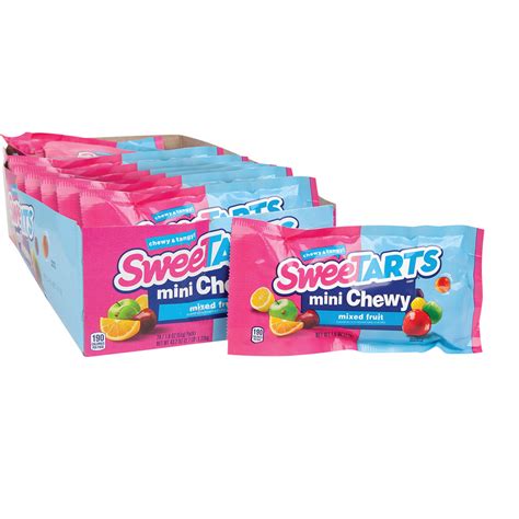 Sweetarts Mini Chewy Tangy Candy 1.8 oz | Nassau Candy