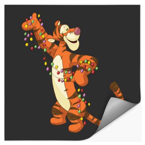 Winnie the Pooh | Tigger Christmas Lights Stickers sold by Gary Berman | SKU 28576966 | 35% OFF ...