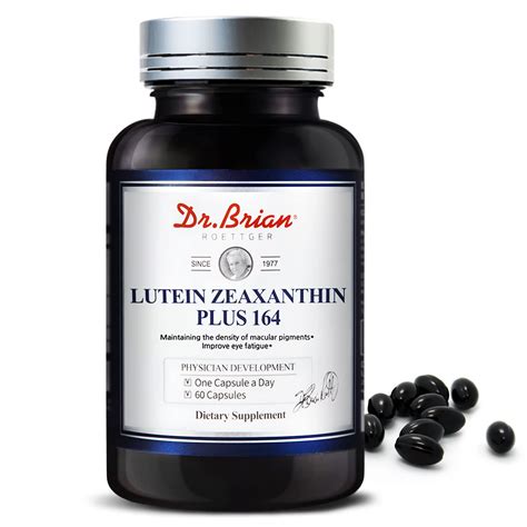 Buy Dr. Brian Eye s Lutein & Zeaxanthin Lutein Supplement with Lutein ...