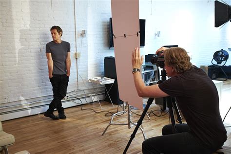 Behind the Scenes at the Willem Dafoe Photo Shoot - Photo Journal - WSJ