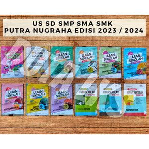 Jual Prediksi Ujian Sekolah Us Sd Smp Sma Smk Putra Nugraha