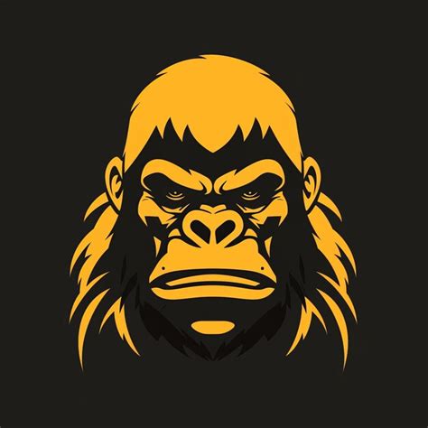 Premium Photo Vector Of Gorilla Mascot Logo Design