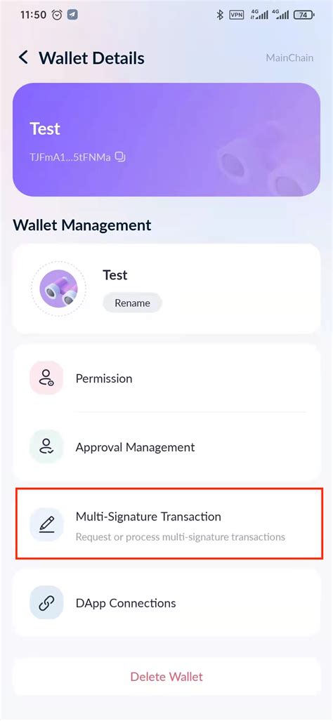 How To Use Multi Signature Transfer Tronlink Support