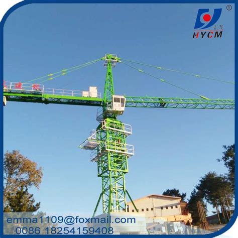 Tower Head Tower Crane 60 Meter Topkit Qtz125 Construction Cranestower