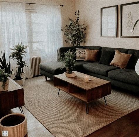 clean  inviting living room decor