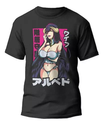 Polera Albedo Overlord Anime Hombres Mujeres Moda Juvenil Cuotas Sin