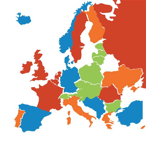 Free Europe Map Vector Design Template Edit Online And Download