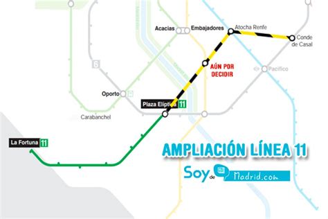 La Ampliaci N De La L Nea De Metro Crear Una Estaci N En Madrid R O