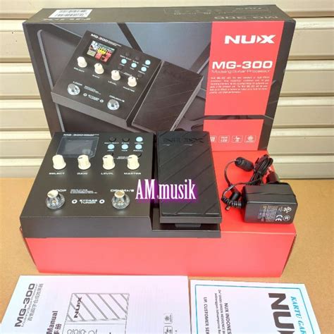 Jual Efek Gitar Nux Mg Original Effeck Gitar Melody Nux Mg