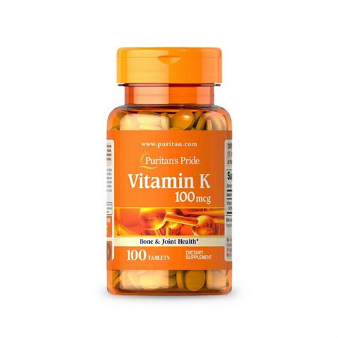 Vitamina K 100 Mcg