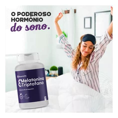 Melatonina E Triptofano Bem Estar Vitamina B Magn Sio Parcelamento