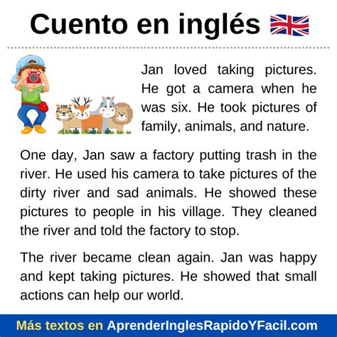 Historias En Inglés Con Audio Cuentos Cortos