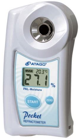 Atago 4573 PAL Moisture Digital Handheld Pocket Moisture Refractometer