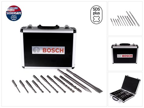 Bosch Sds Plus Bohrer Und Mei El Set Tlg Koffer Pgm