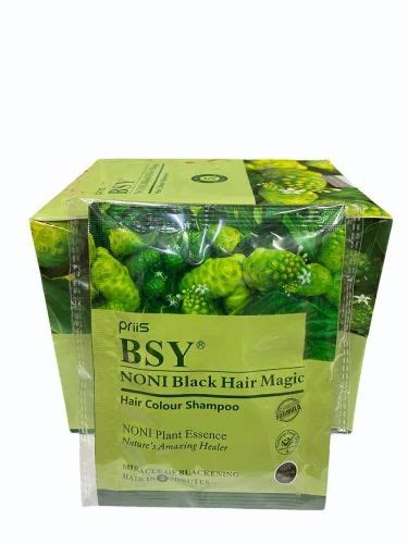 Bsy Noni Black Hair Magic Shampoo At Rs 300 Piece Noni Hair Shampoo