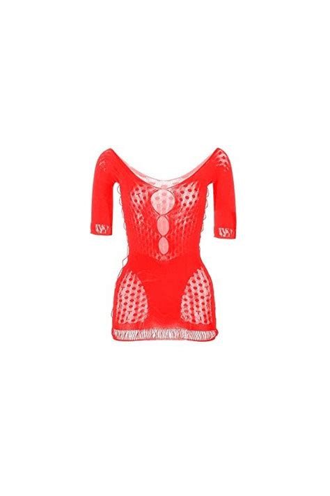 HELLORSOON Ensemble Lingerie Femme Sexy Séduction Combinaison Dente