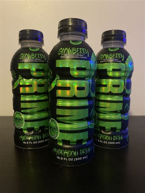 Ultra Rare Glowberry Prime Hydration Holo Bottle Unopened Ships In 2 3 Days For Sale