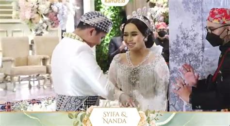 Potret Pernikahan Assyifa Nuraini Adik Ayu Ting Ting Dan Nanda