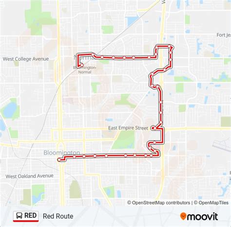 Ruta Red Horarios Paradas Y Mapas Northbound Actualizado