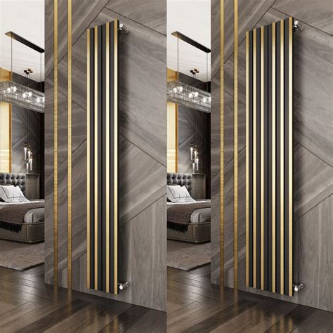 Вертикальный радиатор ЦДМ Piatto Premium V 30х60 цвет чёрный - CDM (ЦДМ)