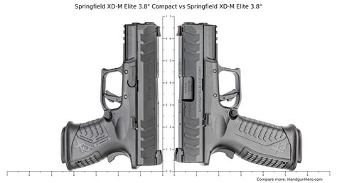 Springfield XD M Elite 3 8 Compact Vs Springfield XD M Elite 3 8 Size