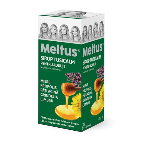 Siropuri de tuse Meltus Tusicalm pentru adulți 100ml supl