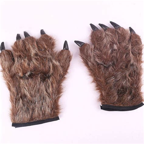 1 Paar Wolf Klaue Handschuhe Wolf Handschuhe Kostüm Wolf Klaue