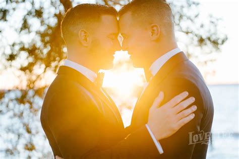 Same Sex Virginia Waterfront Wedding At Private Home Same Sex Wedding