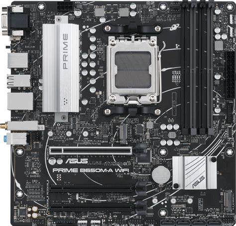 Материнская плата Asus PRIME B650M-A Wi-Fi (sAM5, AMD B650, PCI-Ex16 ...